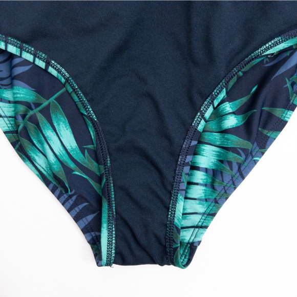 OSHKOSH (Women’s) . Palm High-Waisted Two-Piece Swimsuit - Picture 6 of 8